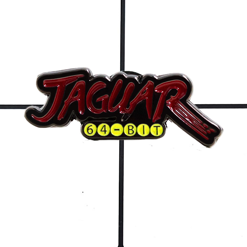 Gaming Console Letters - Jaguar 64 Bit Gaming Console Logo