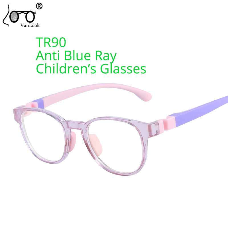 Gaming Glasses Uv - Children's Glasses Boy Girl TR90 Anti