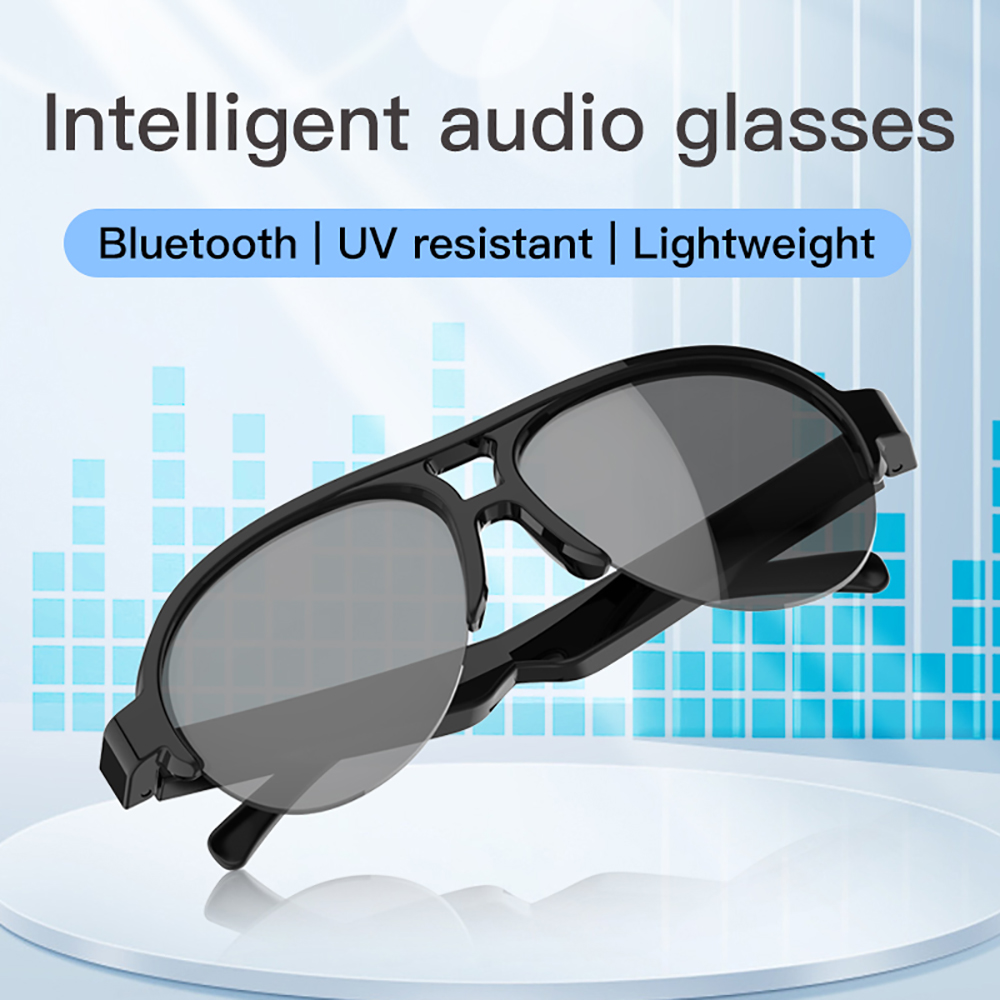 Gaming Glasses Uv - Smart Wireless Bluetooth Glasses Outdoor Sunglasses