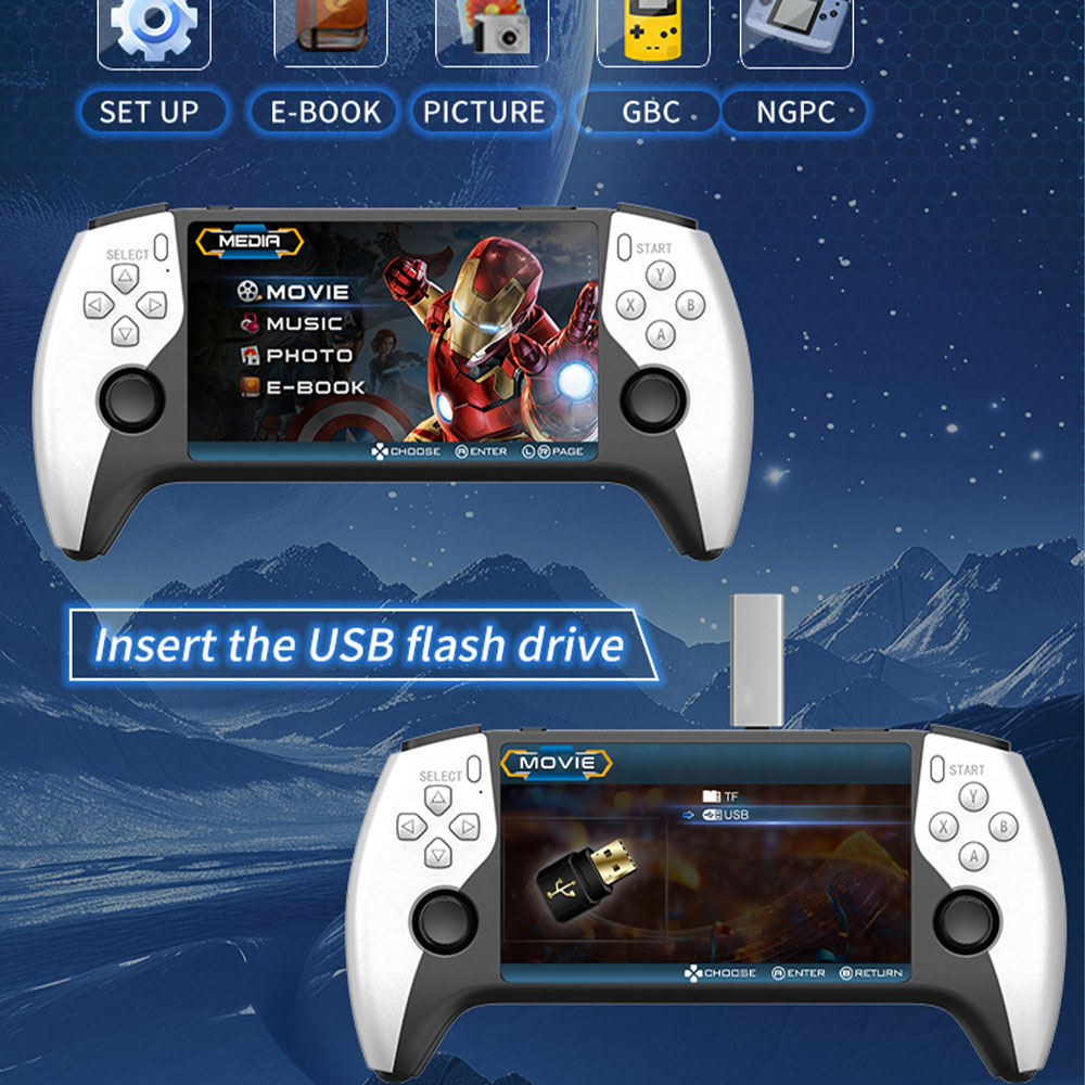 2026 New SF3500 5 Inch Handhel - Gaming Console In 2026 review and price