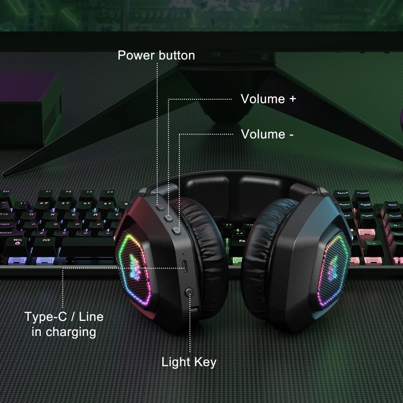 ONIKUMA B100 Wireless Gaming H - Gaming Console Apple review and price
