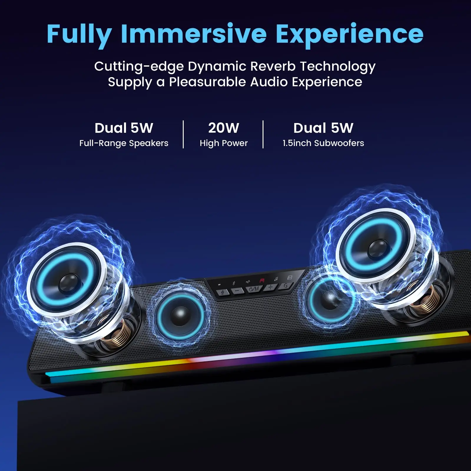 GS6 Pro 7.1 Gaming Speaker Bar - Gaming Console Apple review and price