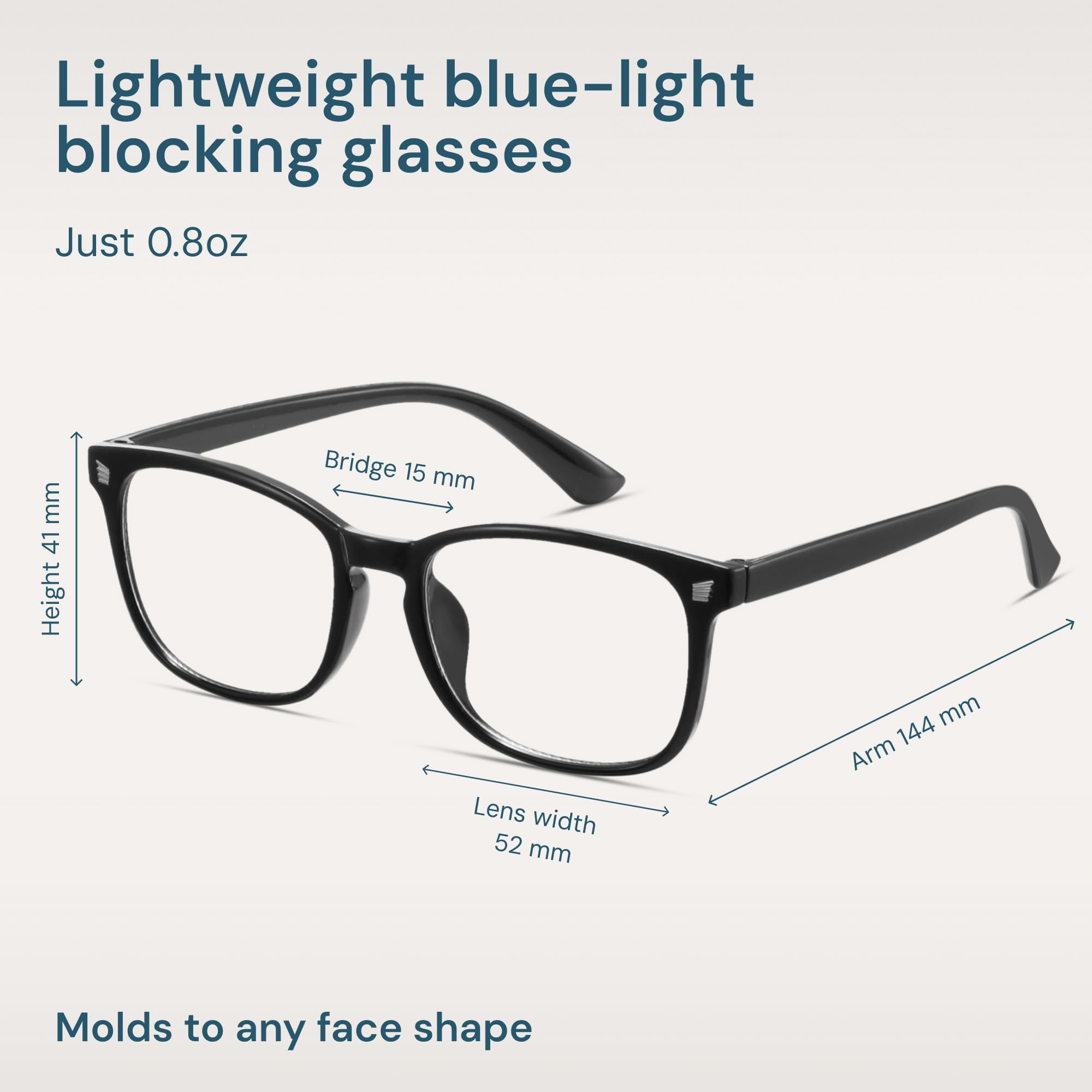 Lightweight 2 Pack Square Blue - Gaming Glasses Uv review and price