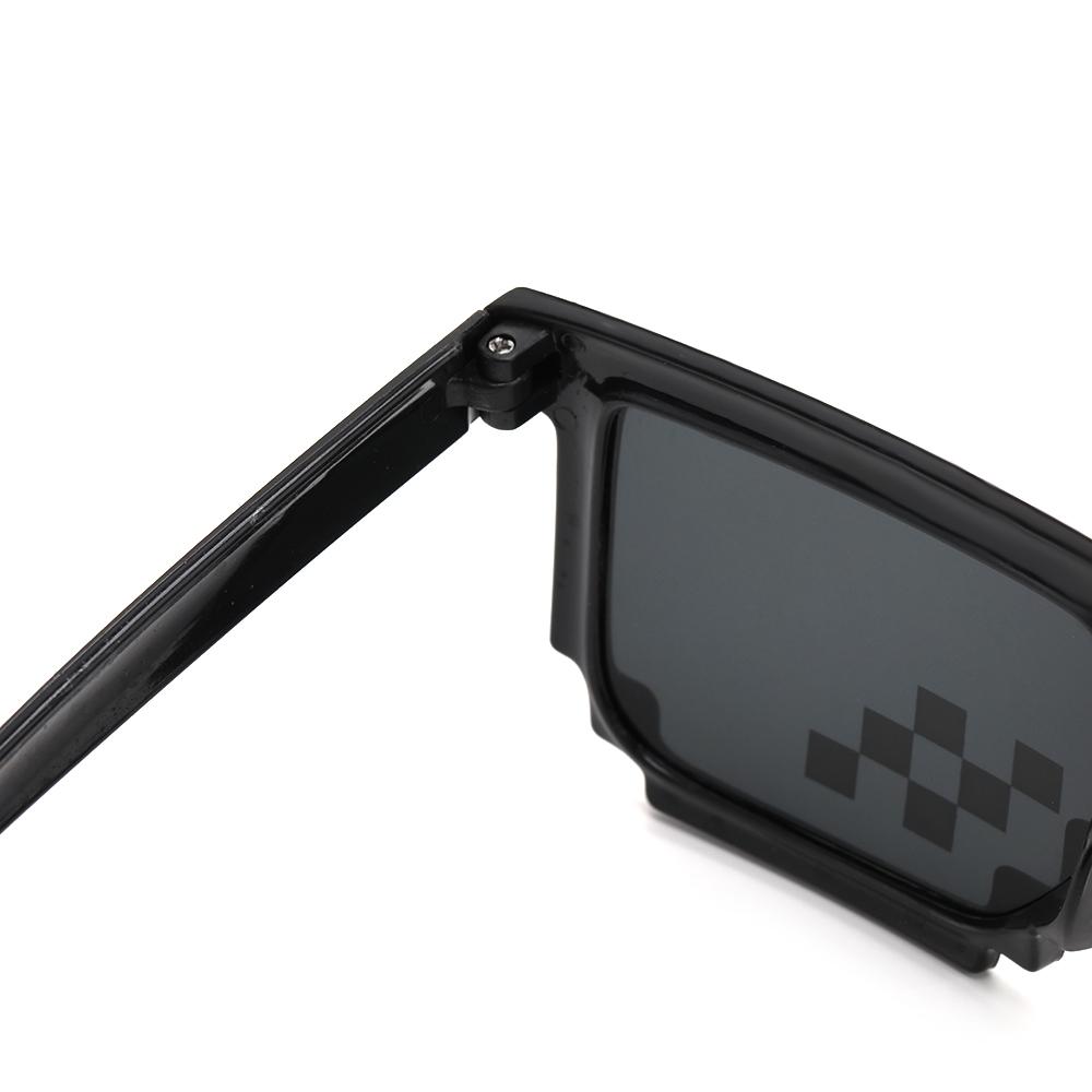 Funny Pixelated Mosaic Glasses - Gaming Glasses Uv review and price