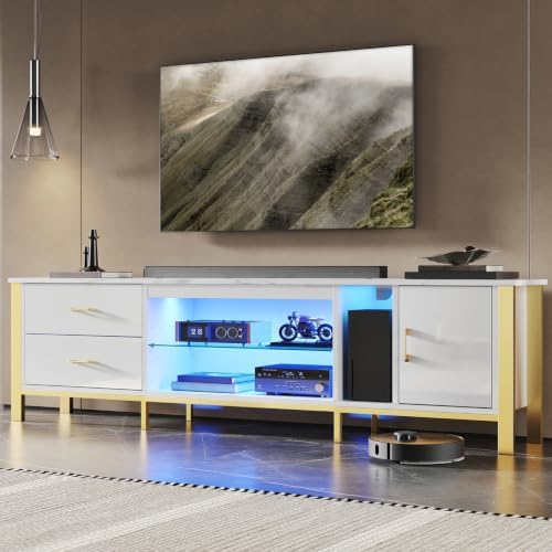 TV Stand for 75/80/85 inch TVs - Gaming Console Room review and price