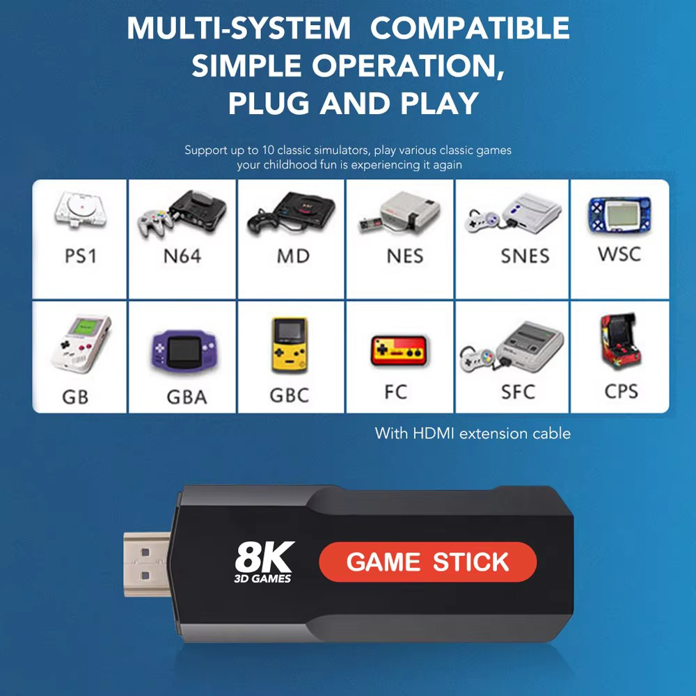 X2 Game Stick HD 4K 8K 3D Cons - Gaming Console X2 review and price