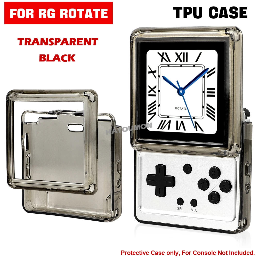 Clear Black TPU Game Console C - Gaming Console Latest review and price
