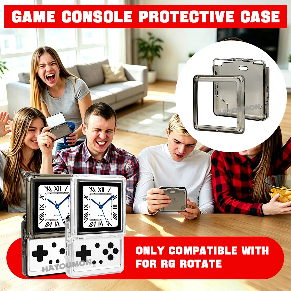 Clear Black TPU Game Console C - Gaming Console Latest review and price