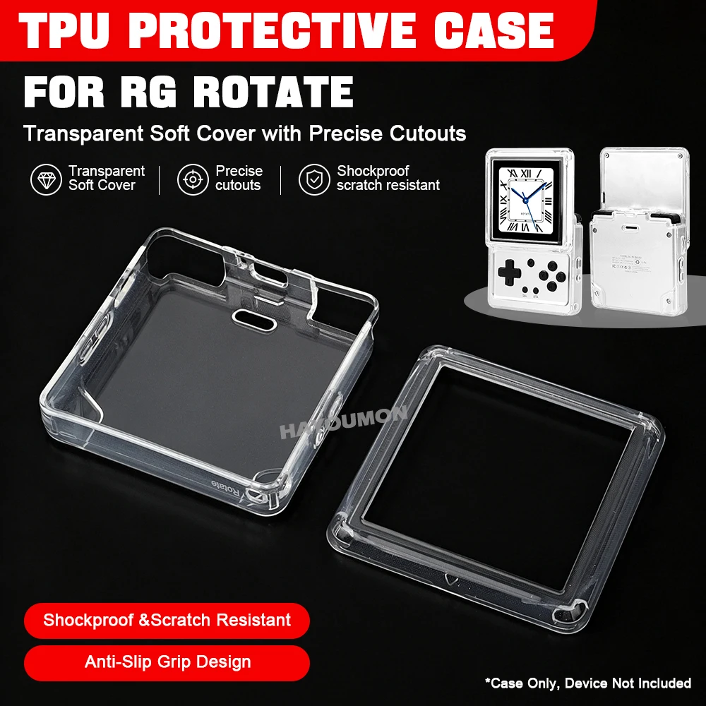 Clear Black TPU Game Console C - Gaming Console Latest review and price